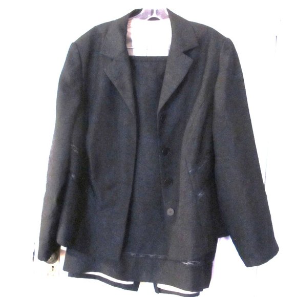 London Times black business suit ( size 20) - Picture 1 of 7